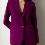 Endless Rose RTR  Purple Pink Single Breasted‎ Long Sleeve Blazer Sz S Photo 0