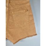 Pilcro by Anthropologie‎ Women Brown Mustard Denim Shorts Size 25 Cutoffs Summer Orange Photo 4