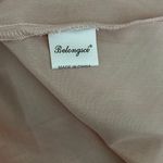 Belongsci Women Mini Dress L Pink 3D Distressed Dots Chiffon Romantic Cottage Size L Photo 9