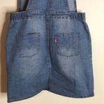 Levi's  denim jumper overalls dress size large juniors Photo 7