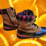 Cougar Totem Lace/Zip Duck Boots with Flannel Tops Size‎ 8 Tan Photo 3