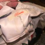 Rosette  Floral Sleeveless Mini Dress with Red Roses EUC Photo 2