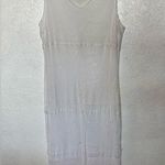 Amanda Smith Women's Dress XL  100% Rayon gauze sleeveless sequin maxi boho Photo 0