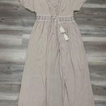 Lavender Field Boho Style Crochet open front maxi cardigan Photo 0