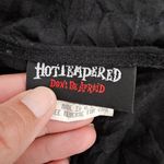 Vintage Hot Tempered 90s Black Crinkle Bolero Shrug Size 2X Photo 4