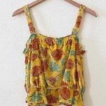 Anthropologie  Felipa Cropped Velvet Tank Top Photo 2