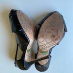 L.A.M.B. Peep Toe Leather Heels  Photo 4