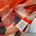 Chloe K Floral lightweight lace shoulder tee Photo 2