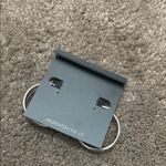 Argento Vivo Sterling Silver Hoop Earrings Photo 3