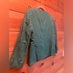 Elie Tahari Tahari Roti Jacket peacock teal NWT women’s size 12. Photo 7