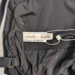 ANDIE NWT Mindy X Marco Black V-Neck Adjustable Straps One Piece Swimsuit MT Photo 4