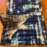 Calvin Klein  Mini 14 Blue and White Sleeveless Dress zip back Tank Style Wrap Photo 2