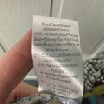 Hale Bob  Black and Blue Floral Long Sleeve Blouse Size XS EUC Photo 6