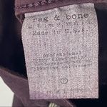 Rag and Bone  Wine Coated Metallic Legging Jeans, Size 27 Photo 4