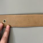 Michael Kors Pebbled Brown Leather Belt Size Medium Photo 10