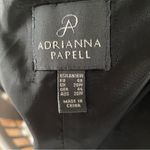 Adrianna Papell New Black Evening Jacket 16W Plus Size Photo 3
