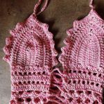 Handmade Crochet Women’s Festival Bralette Size XS-small Photo 0