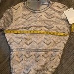 Mac Duggal  94071 Womens Beaded Fringe Quarter Sleeve Column Gown Dress Photo 13