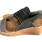 Skechers Beverlee Smitten Kitten Sandal Sz. 10 Luxe Foam Cork Heel Mesh Canvas Photo 0