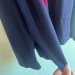 Bob Mackie  Navy and Red Zigzag Vest Photo 4