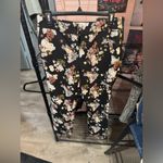 Carolina belle  Black Floral Trousers Photo 3