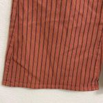 NYDJ Womens Pants Rust Orange Pinstripe Cropped Flare Size 6 Photo 7
