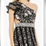 Mac Duggal  Floral Embroidered One-Shoulder Gown Photo 2