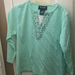 FINAL MARKDOWN Denim and company top small Photo 0