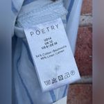Poetry STRIPE BUTTON THROUGH SHIRT SIZE 8 Photo 10
