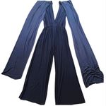 Saved by the Dress Trendy Black Infinity Wrap Jumpsuit Photo 13