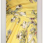 Lulus Meadow Flowers Yellow Floral Tie Strap Sleeveless Maxi Dress Size MEDIUM Photo 3