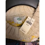 Aerie Fair Isle Pullover Sweater Nordic Cozy Soft Gray Yellow Women's Size XS Photo 5