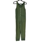 Jungmaven Button Front Jumper in Hunter Green Size XS Photo 3