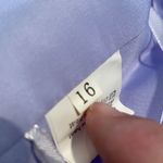 Women’s Strapless Lilac/Silver Formal Prom Party Dress Corset Back Size 16 *READ Photo 4