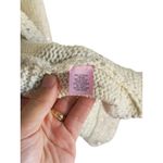 Calypso St. Barth Calypso Fairy Sequin Open Front Cardigan XS Cream Boho Cottagecore Whimsical Photo 4