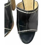 Tahari Women’s  Miami Wedge Black Platform Shoes Size 7.5 Open Toe Photo 1