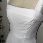 Blue Rain Bow Tie Strap Mini Dress With Pockets!! Photo 3