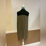 ALLSAINTS Olive Green Silk Lewis Tunic Mini Dress β Size 0 Photo 6