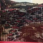 Notations FINAL MARKDOWN Ladies draped front  blouse petite small Photo 2