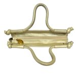 Stuart Weitzman Vintage  Shimmering Leather Woven Straw Evening Bag Satchel Photo 7