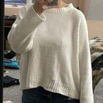 In Loom Bright White Sweater Photo 0