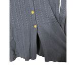 Brooks Brothers Knit Blue Cashmere Blend Button Front Cardigan Sweater Size M Photo 4