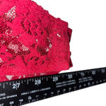 AmbuRance Red Lace Bodysuit V Neck Sleeveless Full Lace Size 2X Photo 5