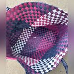 Bass Pink and Purple Woven Tote Bag Photo 3