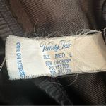 Vanity Fair Vintage 70s Half Slip Women's Medium Black Lace Goth Grunge Retro Photo 5