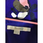 Boden Women Floral Striped A Line Dress Sz. 8R Blue Lightweight Comfort Modest Photo 10