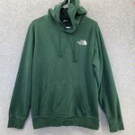 The North Face  Adults Hoodie Green Sweater Size Medium Long Sleeve Graphic Print Photo 0