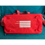 shoulder bag Globus red white passport wallet vintage Photo 11