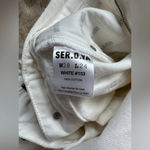 SER.O.YA Omar Optic White Distressed Boyfriend Jeans Relaxed Fit Size 28 Photo 11