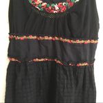 Free People embroidered floral tie back tank top 2 Photo 4